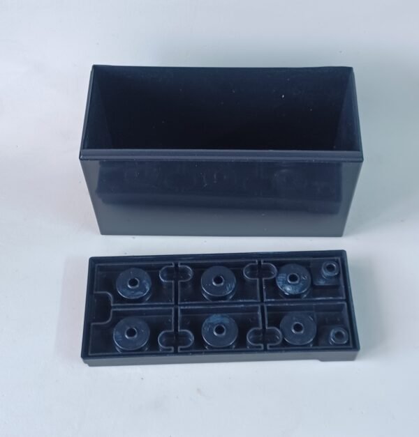 DIY Lithium Battery Pack ABS Enclosure Box, 12V/30AH or 24V/15AH, for LiFePO4 Cylindrical Cells, Black - Image 3