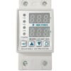 Indo Power Voltage and Current Protector, LE-VAP 63A, Dual Display, 130-300V Auto Reconnect