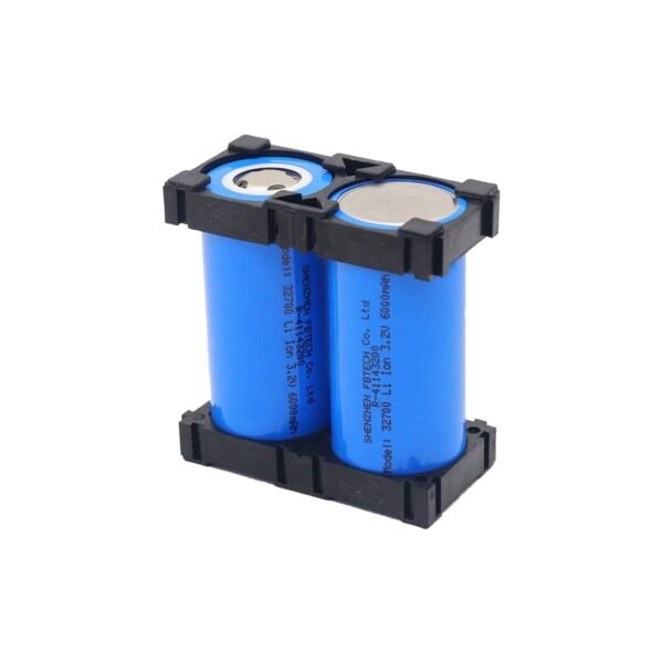 32650/32700 LFP LiFeo4 Lithium Cell Spacer Double Battery Holder Bracket with Insulation Ring for DIY - Image 4