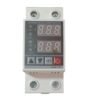 Digital Voltage Protector, 40A AC 80-400V, Auto Reconnect, DIN Rail Mount