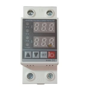 Digital Voltage Protector, 40A AC 80-400V, Auto Reconnect, DIN Rail Mount
