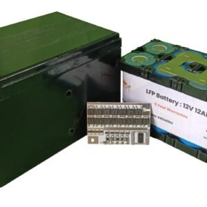 12V 12Ah Battery KIT with 8 nos 32700 LFP pre Spot Welded, Sorted and Graded Cell with Insulation Ring for UPS, Spray Pump, Invertor, auto Startup Battery Making