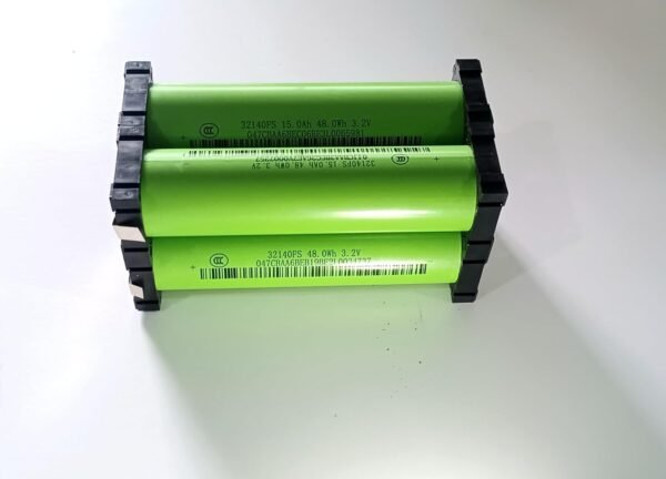 32140 LiFePO4 Battery Cells, 15Ah 3.2V, 4-Pack with Cell Holders, 12V DIY General Purpose Battery Pack and Without BMS - Image 6