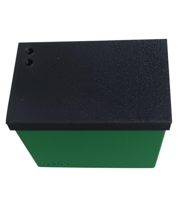 Demirra Greens Battery Container Box for DIY Bike and Scooter, Black and Green, ABS Material, 20x15.5x8 cm, Storage Case for LiFePo4 Battery Pack (Greene) - Image 8