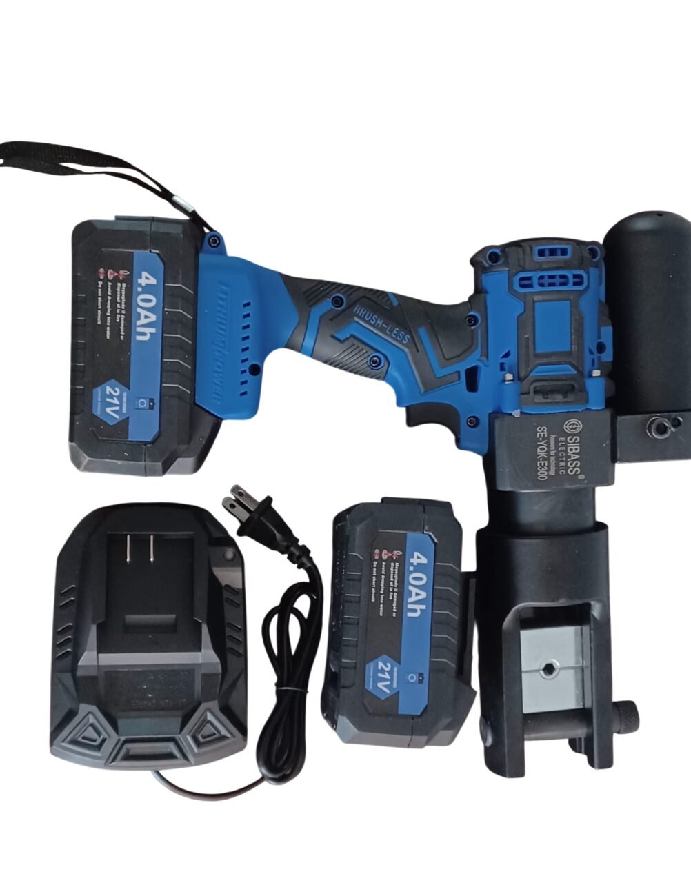 Battery Operated Portable Crimping Tool with Battery Electric Hydraulic Pliers 10-300mm² SE-YQK-E300 - Image 4