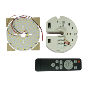 BLDC conversion kit with Three color LED light