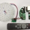 BLDC Ceiling Fan Driver Control PCB Board with Single‑Color LED Light